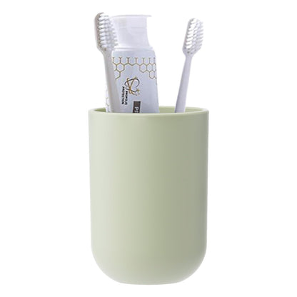Toothbrush Cup, Bathroom Cup, Toothbrush Holder, Bathroom Tumbler, Plastic, 350ml (White)